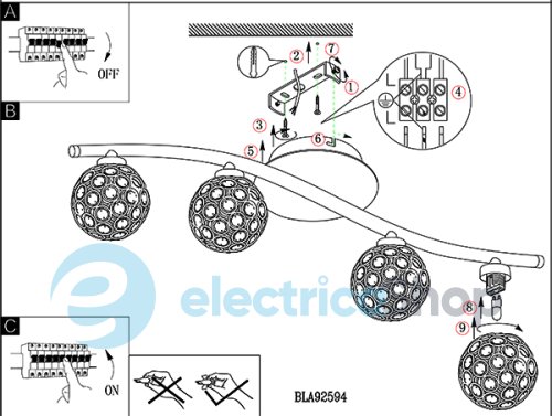 Світильник EGLO 92594 Ribolla