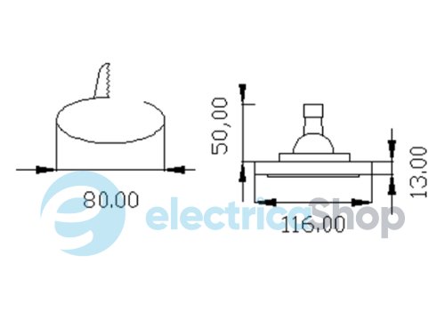 Деревянный точечный встроенный светильник ImperiumLight Saturn 31112.12.37