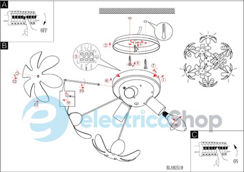 Люстра EGLO Camile (92519)