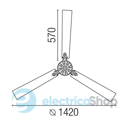 Вентилятор Faro AOBA 33366