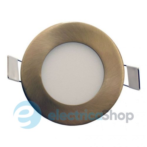 Точечный светодиодный светильник DL 04R 4W LED AB, бронза (4W/3000К) 781