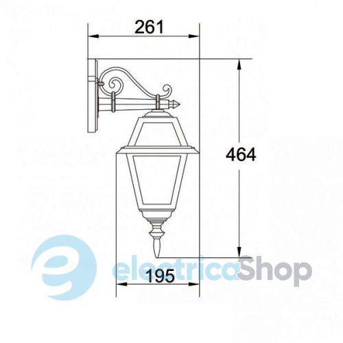 Вуличний світильник Ultralight QMT 1362-A Faro I