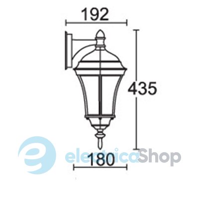 Уличный светильник Ultralight 1312 Dallas I