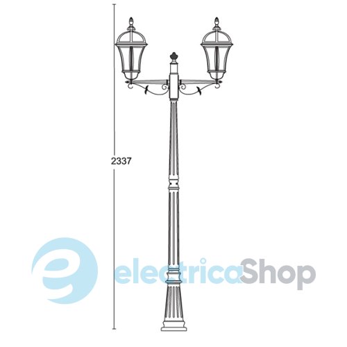 Уличный светильник Ultralight 21501LE REAL II