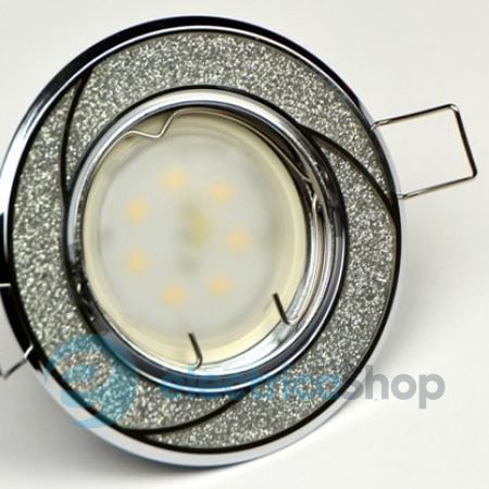 Точечный поворотный светильник DT 52 SL/S серебро-хром 211