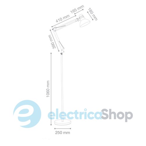 Торшер Ideal Lux WALLY (27050)