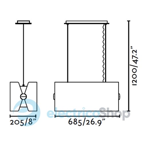 Люстра FARO Papillon (29297)