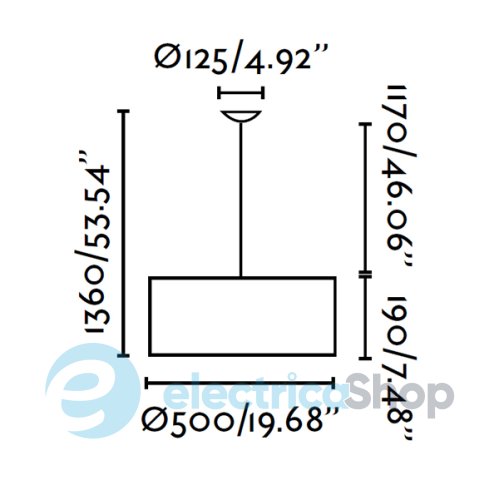 Люстра FARO seven (68284)