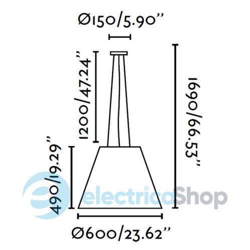 Люстра 29300 FARO (pergamo)