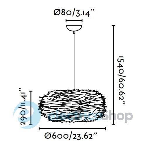 Люстра FARO Nido 68153