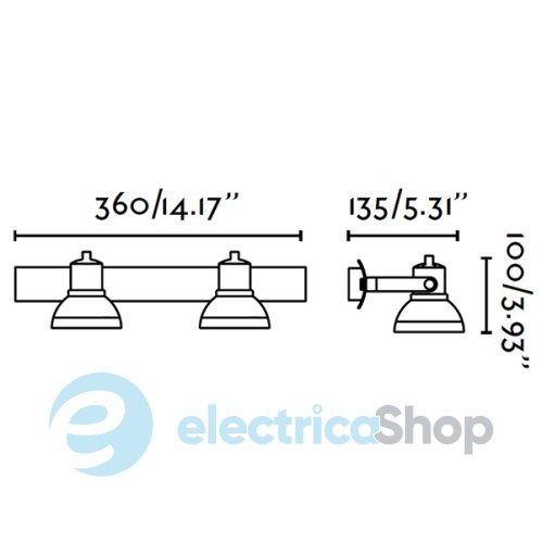 Светильник 40553 FARO Ring