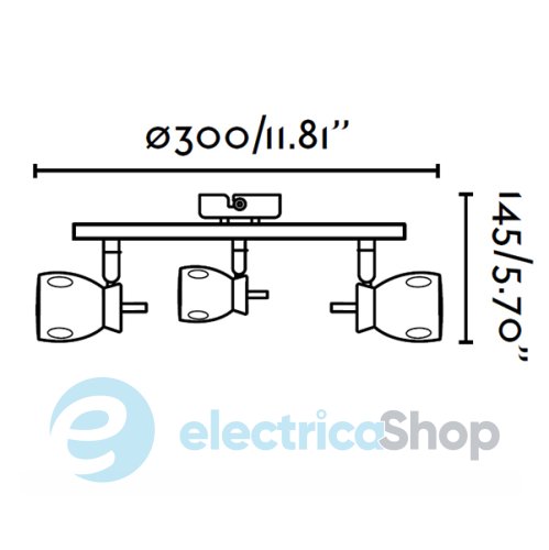 Светильник 40882 FARO Mika