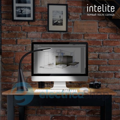 Функціональний настільний світильник Intelite Desklamp Iron Grey DL4-5W-IGR