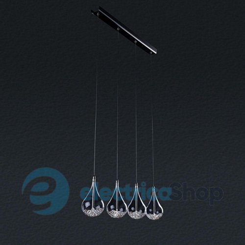 Люстра Zuma PERLE P0226-04H-B5RK