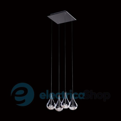 Люстра Zuma PERLE P0226-04S-F4RK