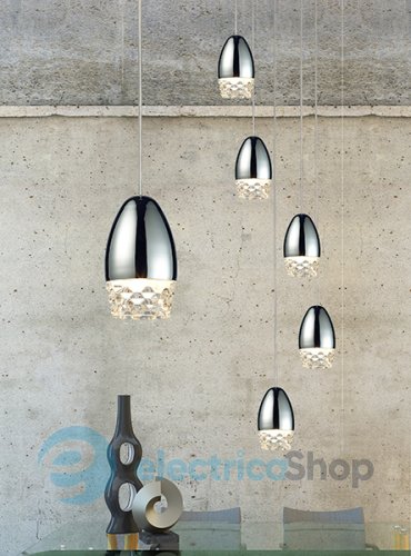 Люстра MD1510-1 Chrome Zuma SILA