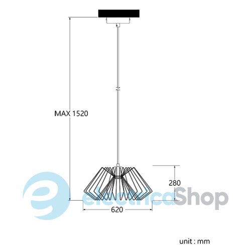 Люстра Zuma SIRO CO-115034XIC