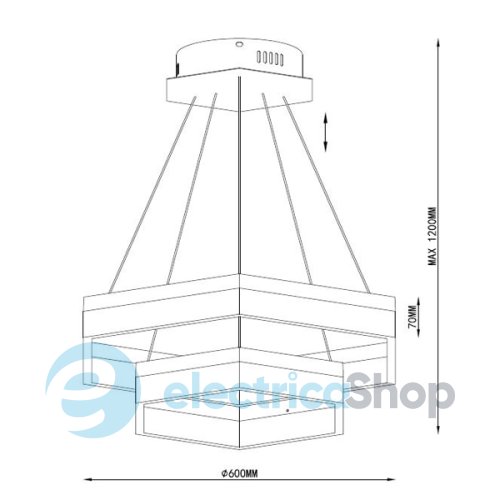 Люстра Zuma L-CD-108