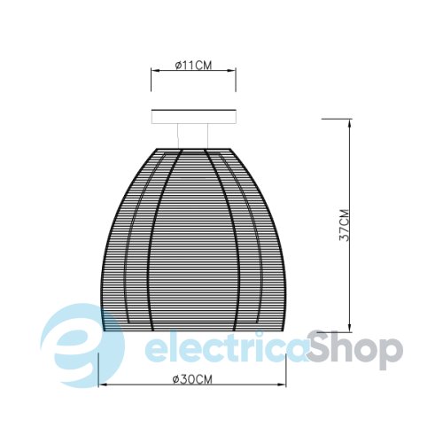 Люстра Zuma PICO SILVER MX9023-1L