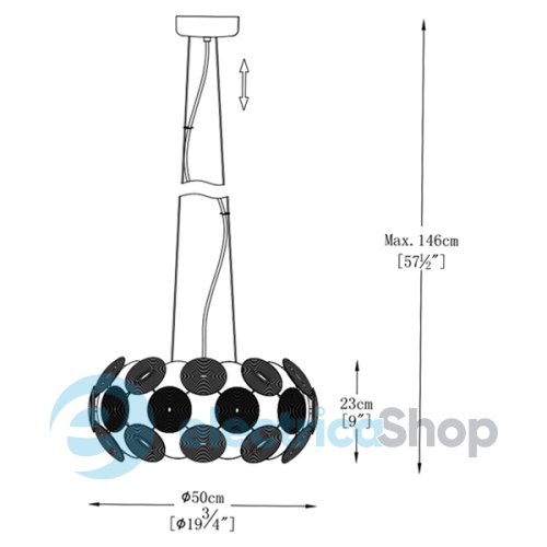 Люстра Zuma EZIO P0317-06W-E0RU
