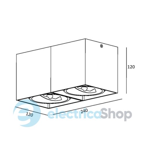 Светильник 89949 Zuma BOX SL2