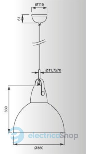 Люстра TS-110611P-CH Zuma CANDE