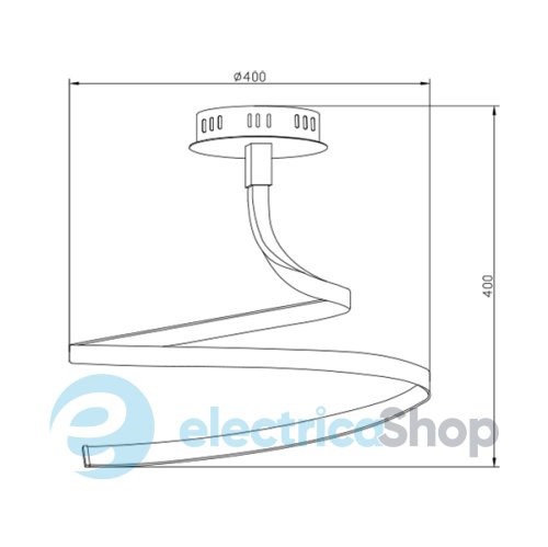 Люстра Zuma SPRING HP1294/CH