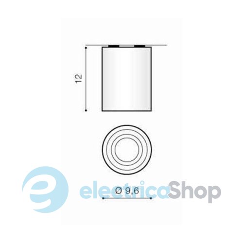 Світильник GM4100 ALU Azzardo Bross 1 алюміній (AZ0780)