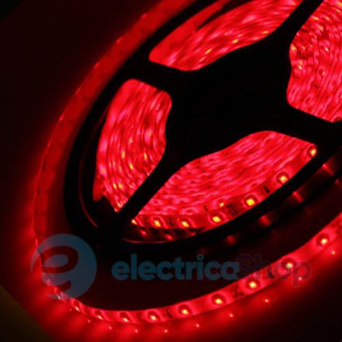 Стрічка світлодіодна (60 світлодіодів/метр), колір - червоний SMD 3528 PREMIUM Клас "A"