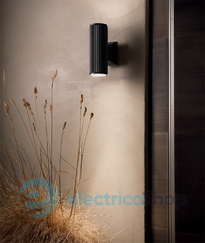 Вуличний світильник Ideal Lux 129433 Base AP2 Nero