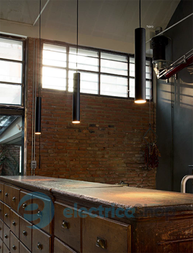 Подвесной светильник Ideal Lux Look Nero 104928