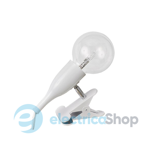 Светильник-прищепка Ideal Lux 098944 Picchio Bianco