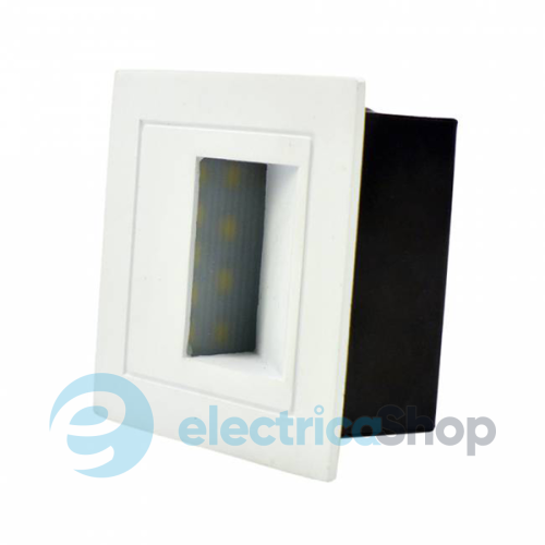 Светильник встроенный ST-8074 SQ 3W 4100К WH
