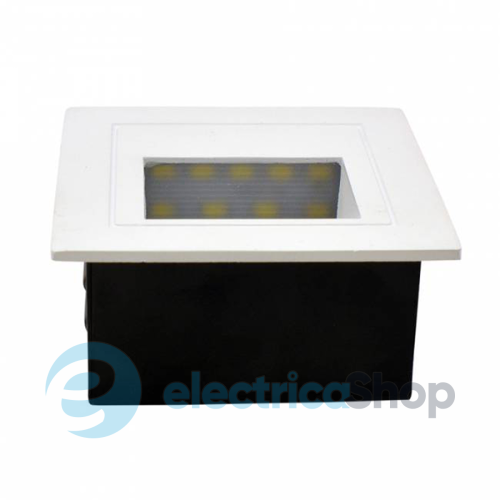 Светильник встроенный ST-8074 SQ 3W 4100К WH