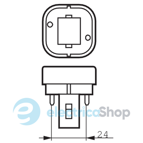 Лампа Philips MASTER (PL-C 26W/840/2P G24d-3)