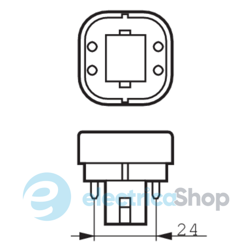 Лампа Philips MASTER (PL-C 26W/840/4P G24q-3)