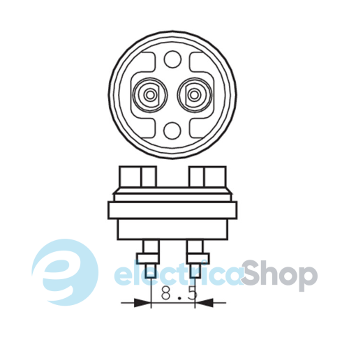 Лампа Philips MASTERC CDM-R111 Elite (35W/930 GX8.5 40D)