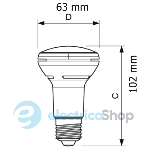 Лампа светодиодная Philips CorePro LEDspotMV ND 2.7-40W 827 R63 36D
