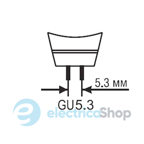 Лампа LED Star (MR16 50 110° 4,2W/830 230V GU5.3 350lm, 3000K)