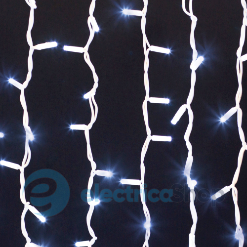 Гірлянда зовнішня DELUX «CURTAIN» 912LED 2x3m білий/білий IP44 EN