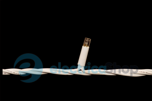 Гирлянда внешняя DELUX «ICICLE» 120LED 2x0.9m тепл.белый/белый IP44