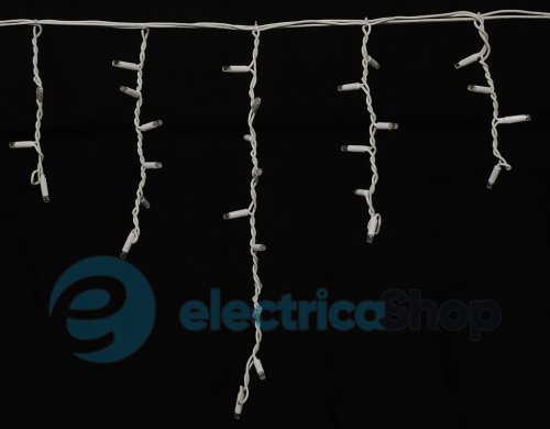 Гирлянда внешняя DELUX «ICICLE» 90LED 2x0.5m белый/белый IP44 EN