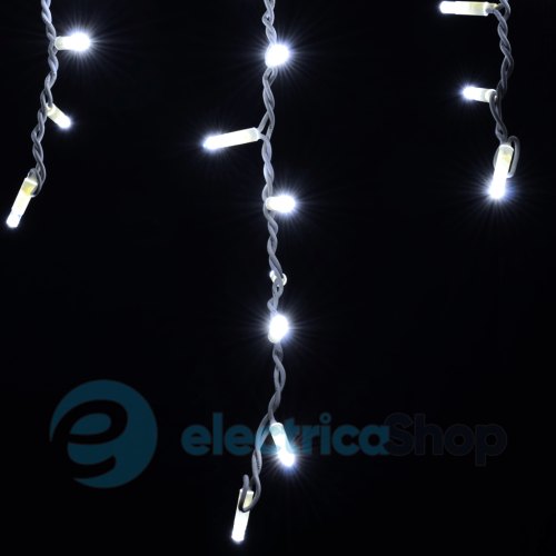 Гирлянда внешняя DELUX «ICICLE» 90LED 2x0.5m белый/белый IP44 EN