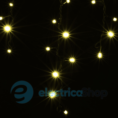 Гирлянда внешняя DELUX «ICICLE» 90LED 2x0.5m желтый /черный IP44 EN