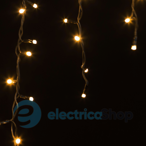 Гирлянда внешняя DELUX «ICICLE» 90LED 2x0.5m тепл.белый/черный IP44 EN