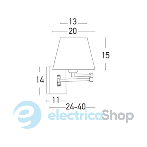 Светильник Zambelis lights H-24W
