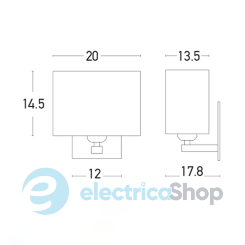 Светильник Zambelis lights H-15W