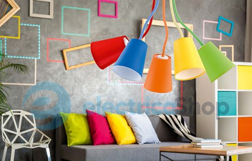 Люстра TK-Lighting WIRE COLOUR (2107)