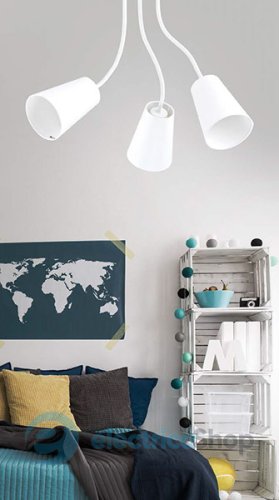 Люстра TK-Lighting WIRE WHITE (2097)