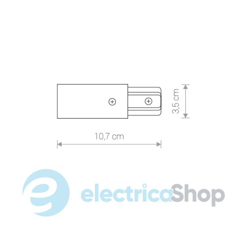 Ввод питания Nowodvorski 9462 PROFILE POWER END CAP WHITE